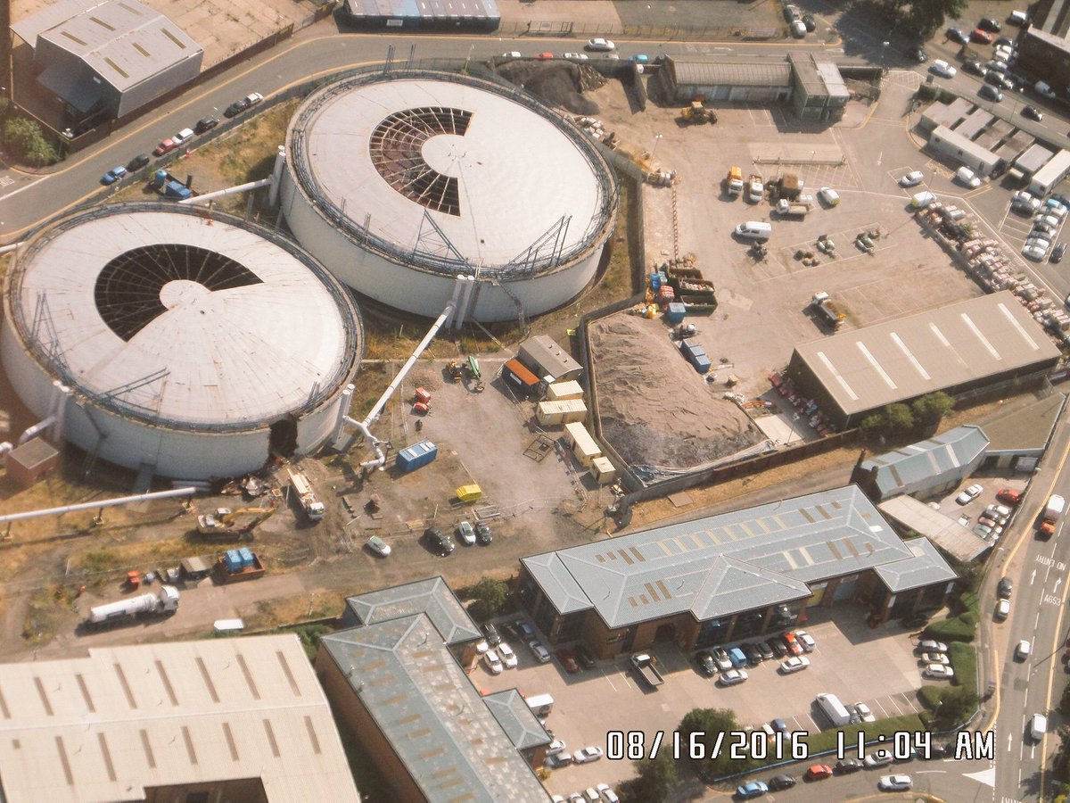 KDCcontractors's tweet photo. Aerial view of our site in Leeds #Demolition https://t.co/HQ0ezhYspF