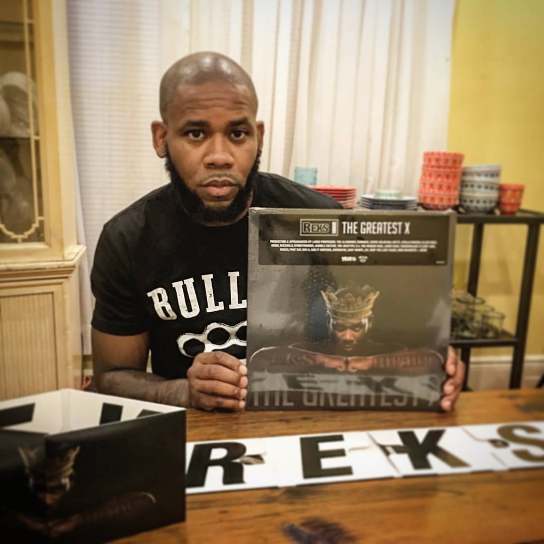 REKS new album 'The Greatest X'! Super dope that it comes with a lyric book. #TheGreatestX ow.ly/f2in303Cfo3