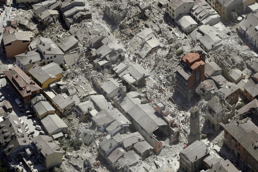 Italy hit with aftershock after the tragic earthquake. Our thoughts go out to the families who lost loved ones.