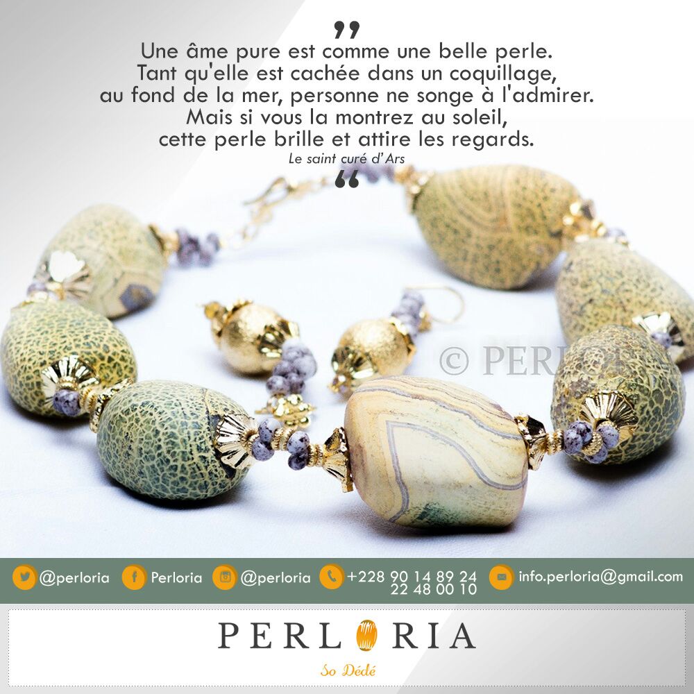 Perloria's tweet photo. Notre pensée pour votre week-end...#Perloria #accessories #handmade #madeintogo #Team228 #SoDédé https://t.co/Jp7iwoOm0Y