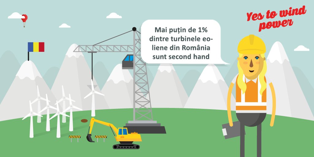 YesToWindPowerR's tweet image. #Stiaica sub 1% din turbinele #eoliene din #Romania sunt #secondhand ?
