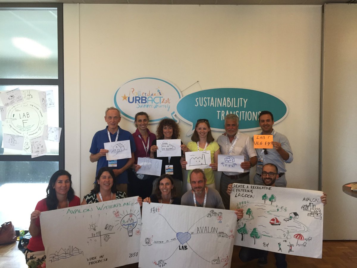 Water is the heart of Avalon. #usu2016 .<a href="/URBACT/">URBACT</a> f4