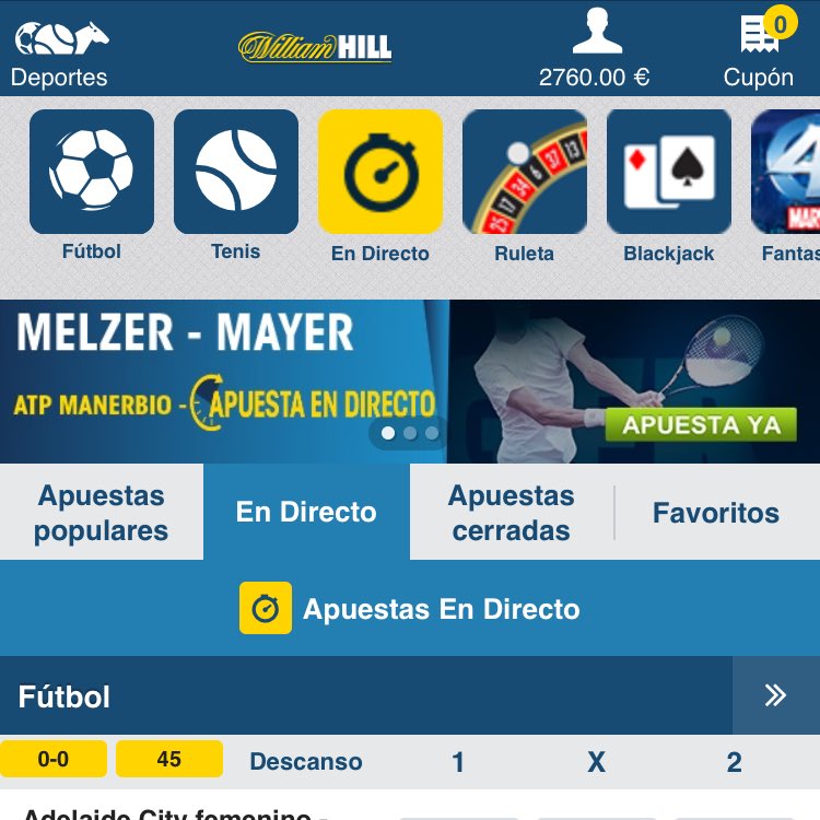 ¡INCREÍBLES 3️⃣ DÍAS! ✅ #UsOpen

Bank Inicial 👉🏾 3.000€

Bank Actual 👉🏾 5.495€ 🤑✨

Únete 👉🏾 telegram.me/WestApuesta