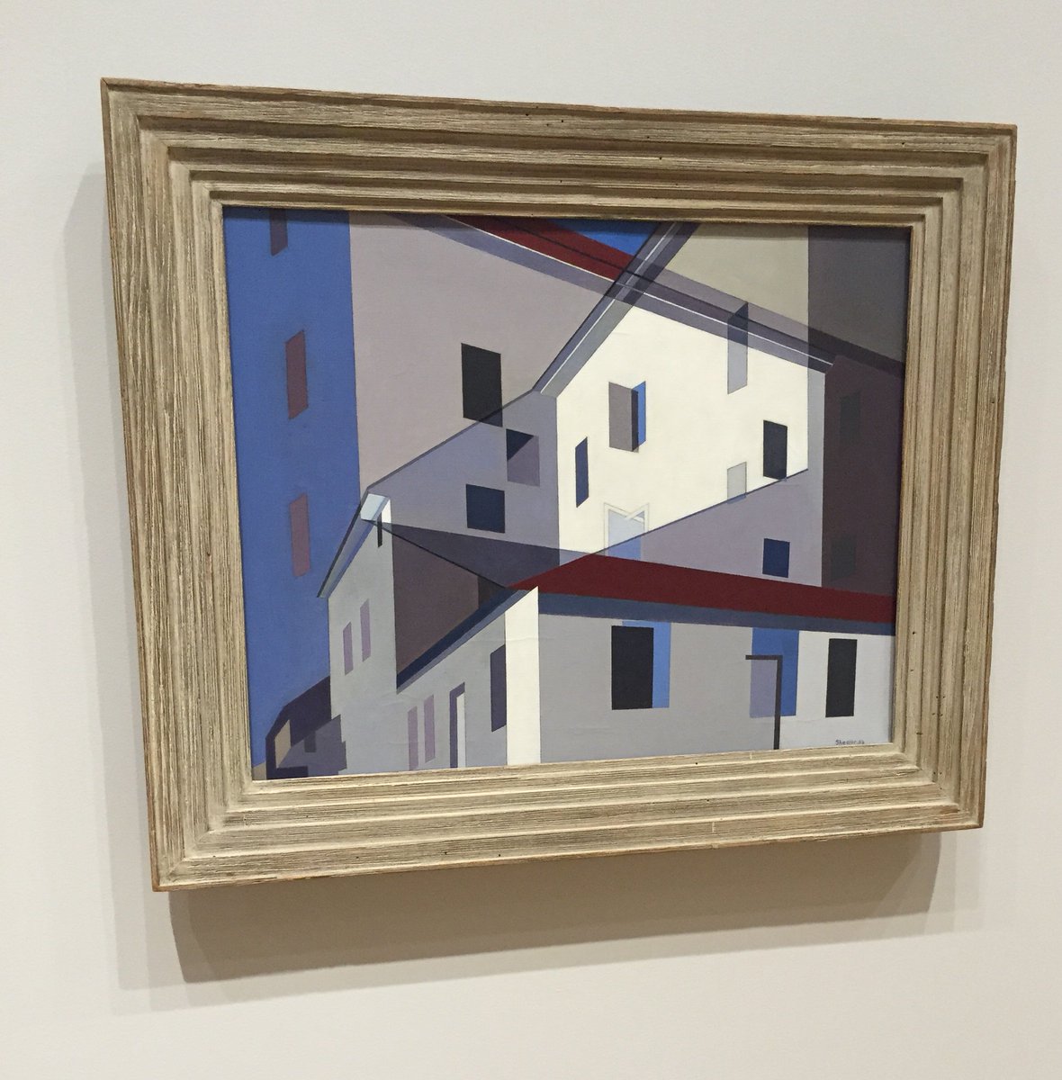 mfaboston's tweet photo. Charles Sheeler. Heat on surfaces. A great painter of meticulous order. #MatthewTeitelbaum https://t.co/9yfAOjO7a1