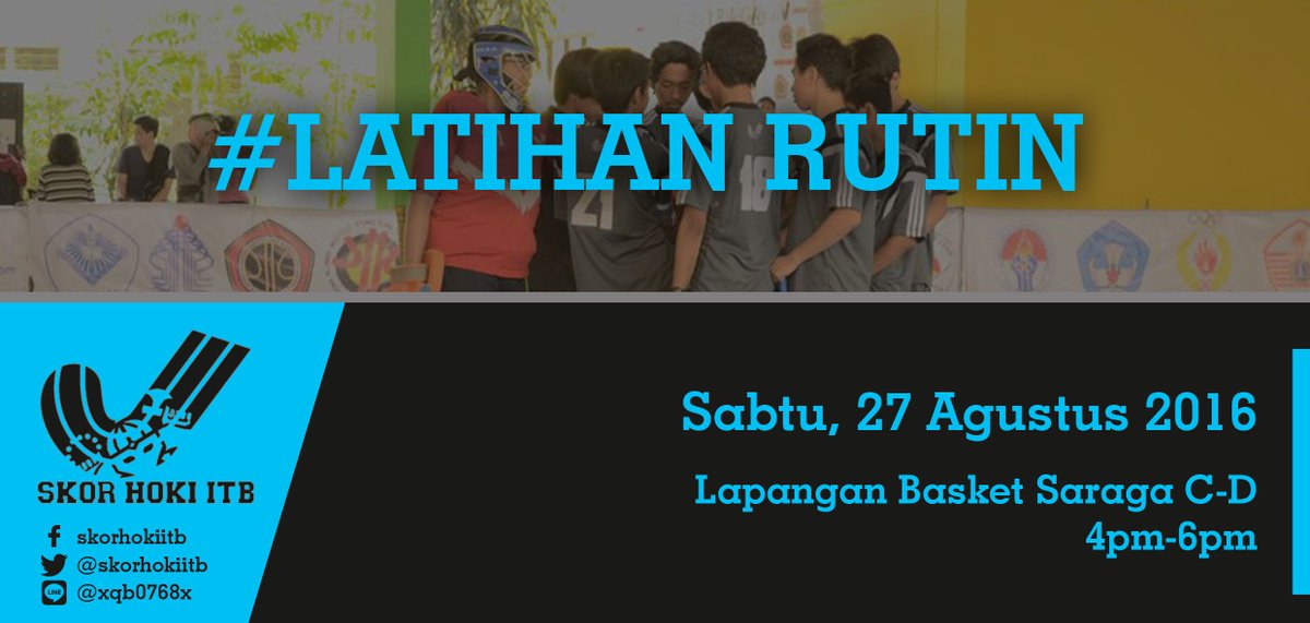 Latihan lagi besok sore!! Semangat semuanya..
Dijamin bakal lebih seru.