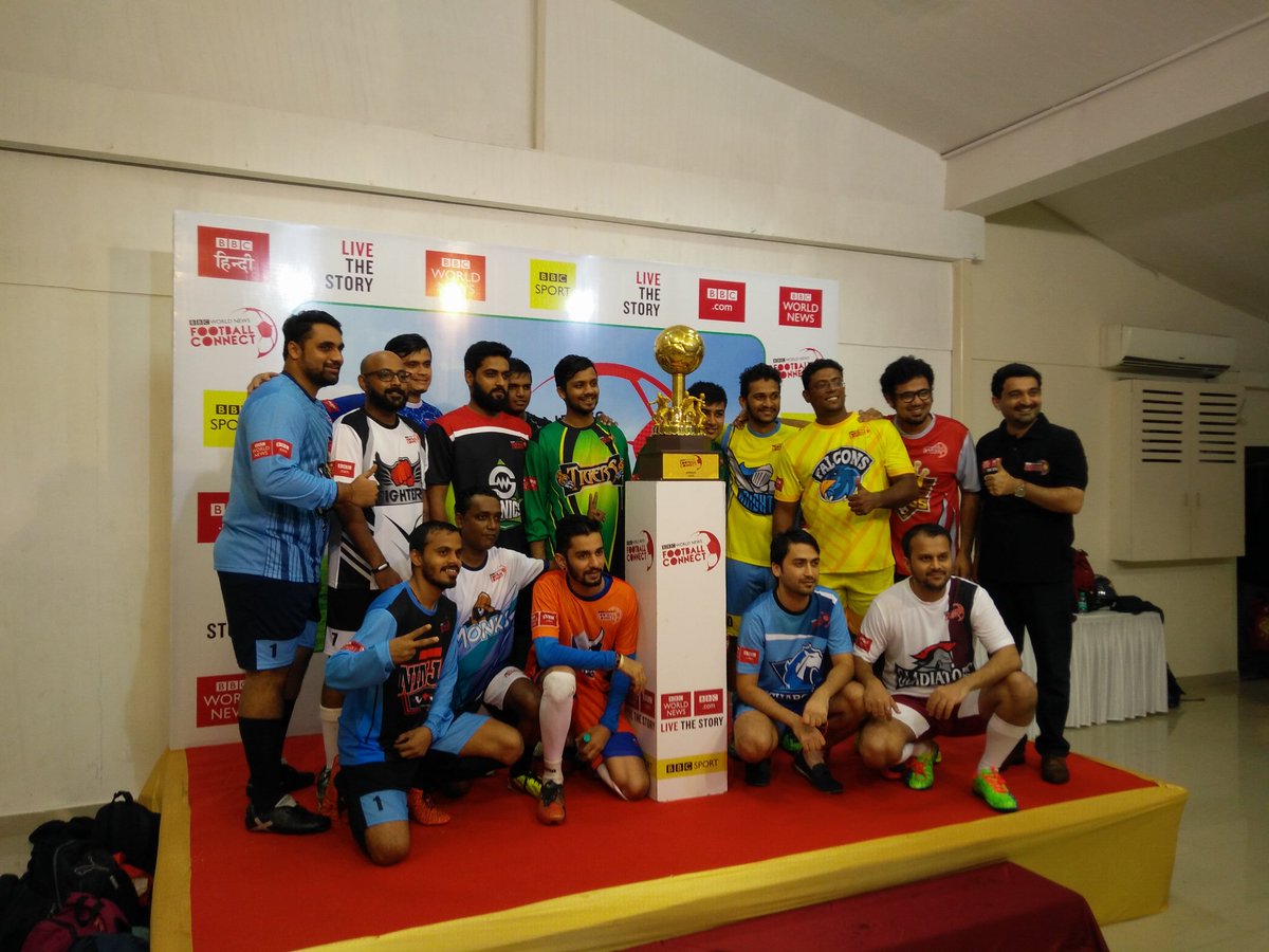 sameerpinto's tweet image. BBC Football Connect is back! 18 of Mumbai's top media agencies. #bbcfc