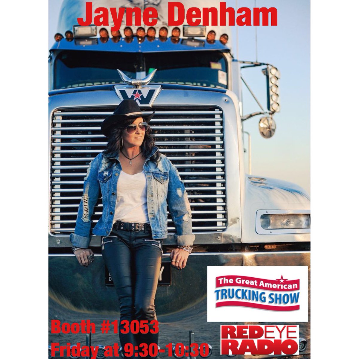 StaceyWillbur's tweet photo. Come hear some live music TODAY at 9:30am w/@jaynedenham @RedEyeRadioNet #GATS #Dallas #addictedtothediesel #jdusa https://t.co/n4vRMfijVT