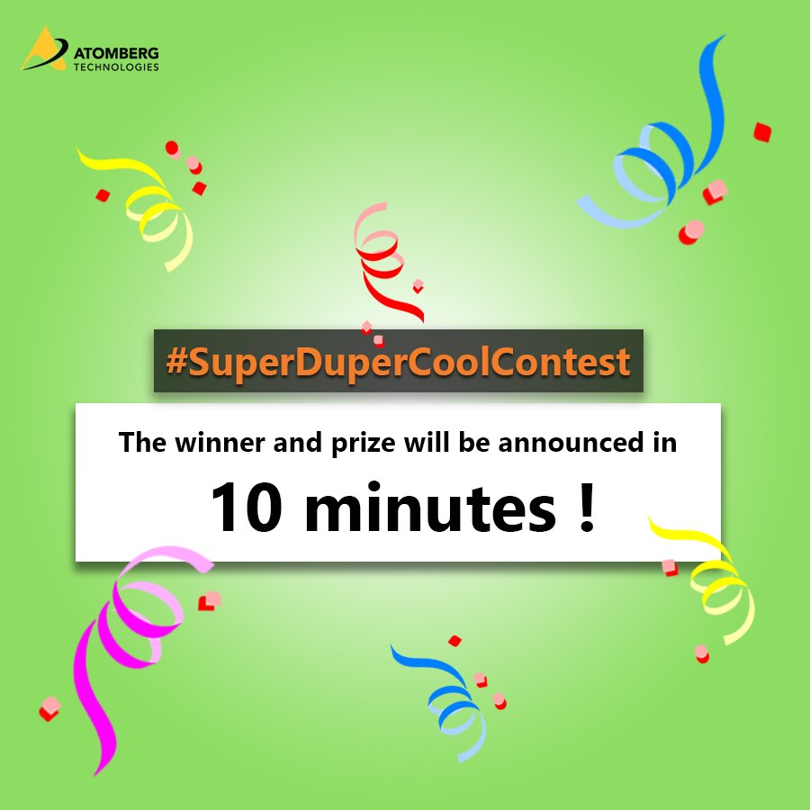 To all those eager and waiting to know who is the lucky one, stay tuned!
#SuperDuperCoolContest