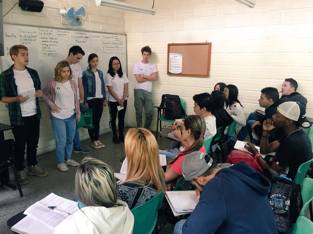 tecdeantioquia's tweet photo. ¡Bienvenidos! @SharingGoals invita a los estudiantes del #TdeA a participar de los talleres de #GeneracióndeIdeas https://t.co/lo2pdxow25