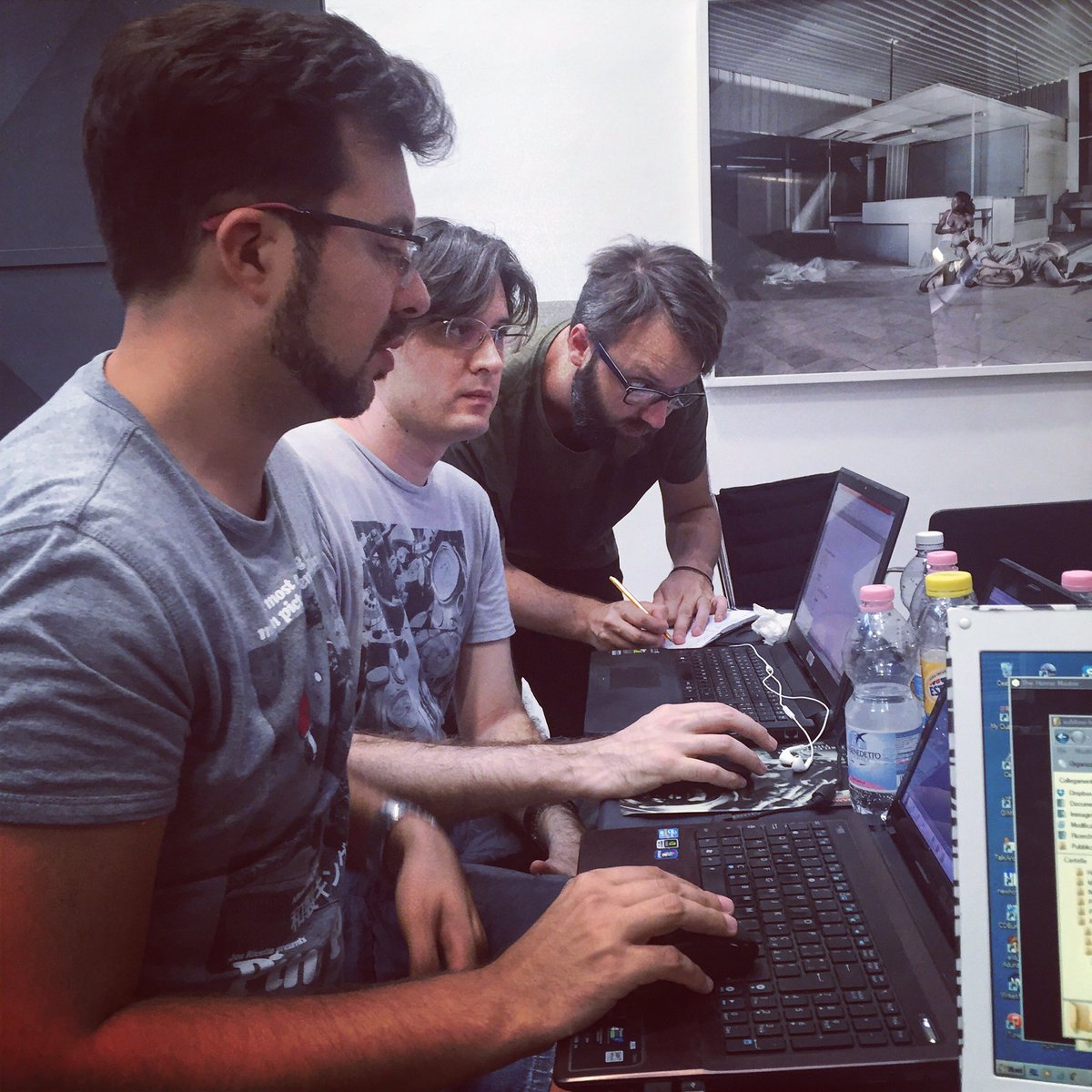 TODAYSfestival's tweet photo. #TOLAB
I ragazzi di Creiamo un videogioco narrativo sono all'opera con @playingfestival. #gamedesignweek #TODAYS16 https://t.co/r0M772sqkF