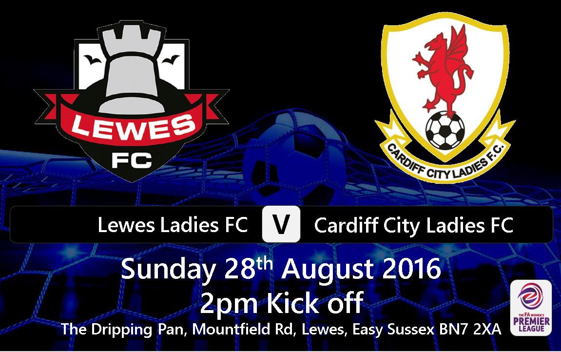 GwaliaUnited's tweet photo. Can't wait for our first game against @LewesLadiesFC Good luck Ladies #2daystowait #wearecardiff #weareready ⚽️ https://t.co/4Ryf4RllD5