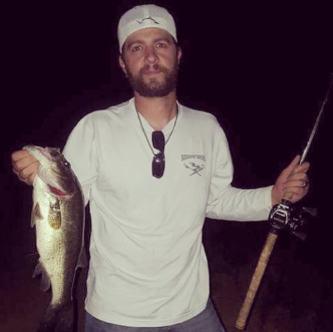 McCain_Rods's tweet photo. Phil Belcher Jr. landed this healthy largemouth bass in Plympton Massachusetts during another fun night fishing sesh https://t.co/tTDcsstaoh