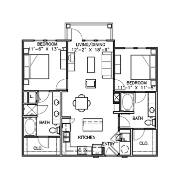 thedistrictbr's tweet photo. #FloorPlanFeature
Take a look at the sizeable living room in our St. Martin floor plan. Can you say spacious? https://t.co/kdbrDDw87n