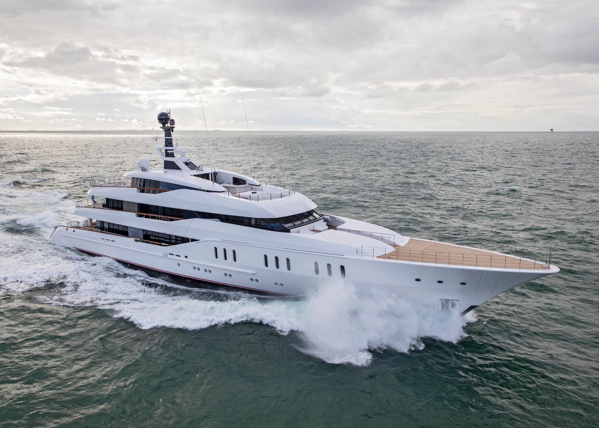 The second yacht that will be presented during the #MonacoYachtShow is our 66.25-metre superyacht Vanish.