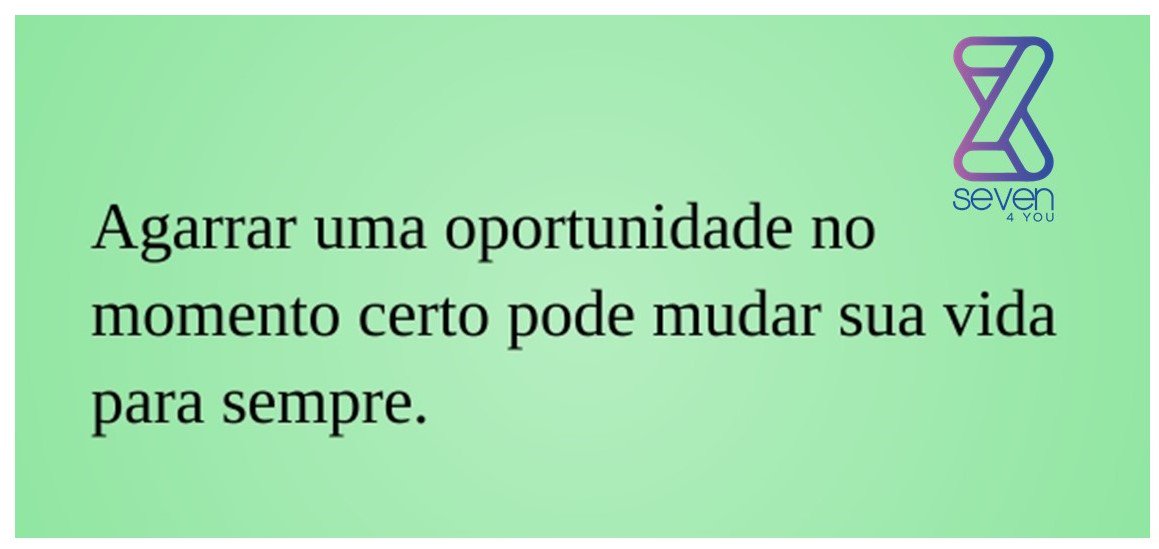 7seven4you's tweet photo. As oportunidades moram na sua ousadia!
#seven4you #rendimentoextra #trabalharapartirdecasa https://t.co/kMbZD5qYO8