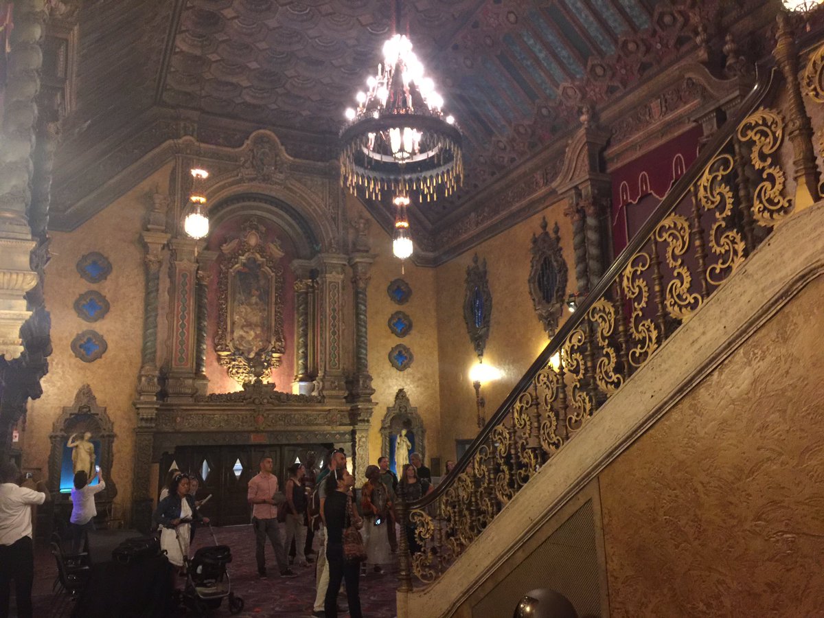 _BronT_'s tweet photo. The #AkronStudyTour crew is touring the @akroncivic.- @_BronT_ #summitpeeks https://t.co/ytHm42TRY4
