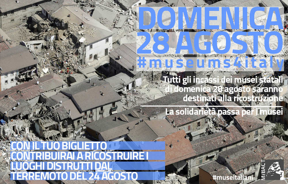 Anche <a href="/MUSEIBasilicata/">Direzione Regionale Musei nazionali Basilicata</a> coinvolti nell’iniziativa #museums4Italy di Domenica 28agosto 2016

>>materainside.it/incassi-dei-mu…