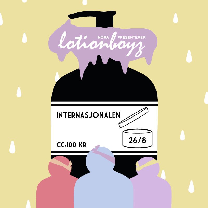 Time to put the lotion back in motion <a href="/internasjon_bar/">Internasjonalen Bar</a> 2night! doors kl 23, inngang: 100 bucks