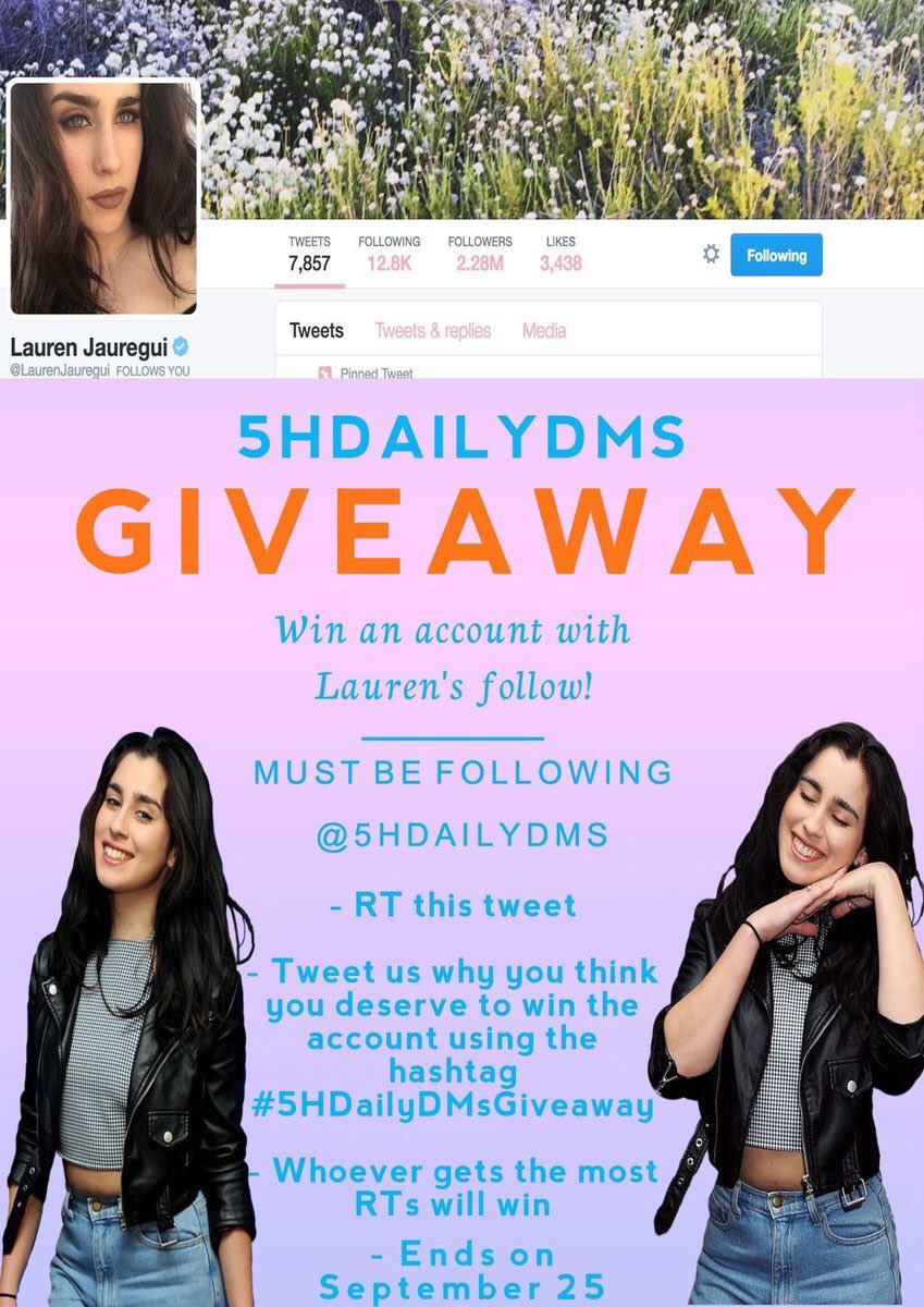 laurinah_life's tweet image. @5HDailyDMs #5HDailyDMsGiveaway PLZ EVERYONE RT THIS I LOVE HER MORE THAN ANYTHING!! Please guys !! I love you!❤️❤️