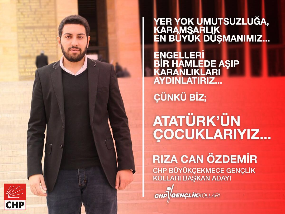 DenizDilsat's tweet photo. @RizaCanOzdemirr @GENCHP @ChpHalkMeclisi_ @CHPGenclikOrgut @CHPgencbcekmece @CHP_istanbulil https://t.co/pvNUpui4yx