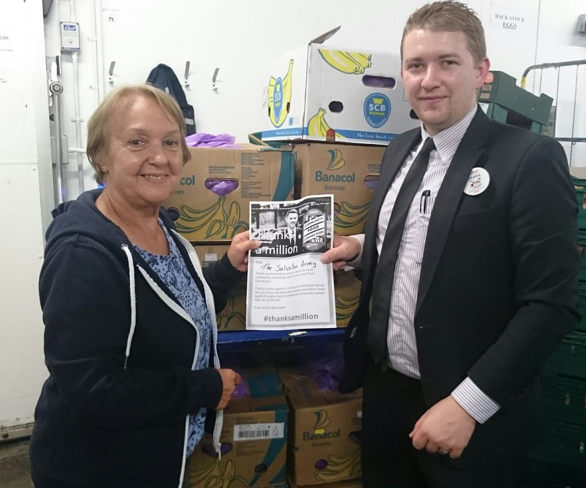 #thanksamillion to <a href="/salvationarmyuk/">The Salvation Army</a> for collecting our food donation! @SJade1991 <a href="/Carl_Aston/">Carl Aston</a> <a href="/_Natascha_J_/">Natascha Aston</a>