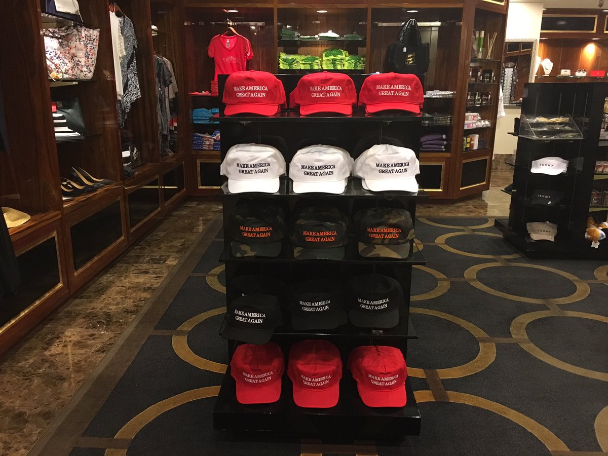 Nick Corasaniti On Twitter For Sale In The Gift Shop At Trump Hotel In Vegas Make America Great Again Hats Price 30