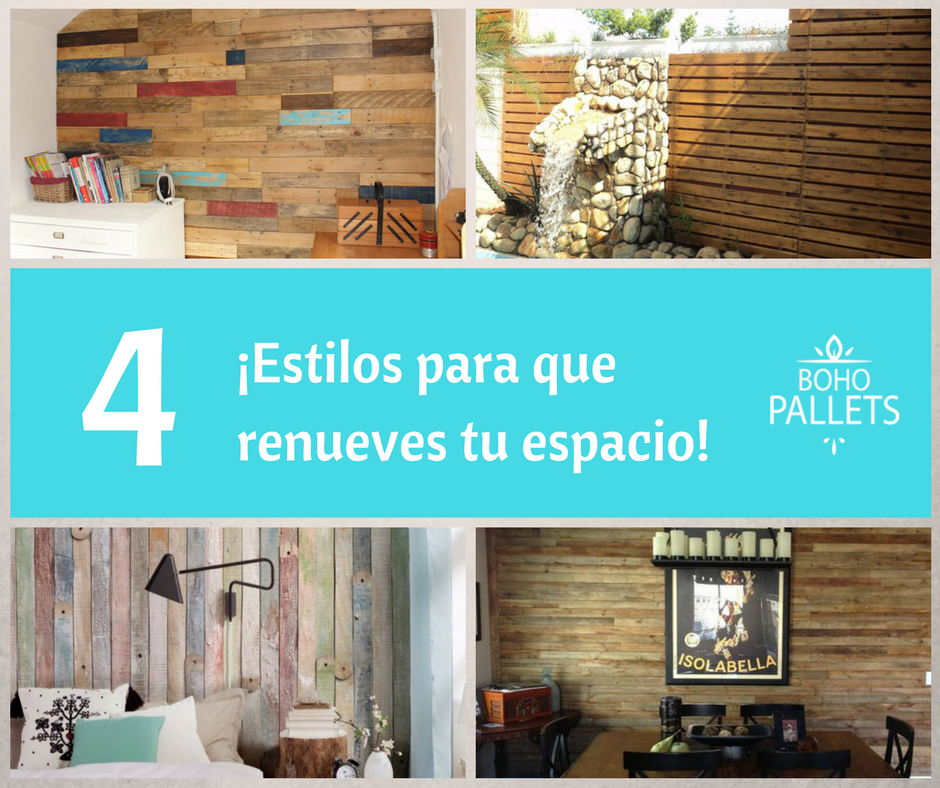 Boho_Pallets's tweet photo. Descubre 4 estilos para remodelar tus espacios con Boho Pallets. #Boho https://t.co/yWTT2WAOdV