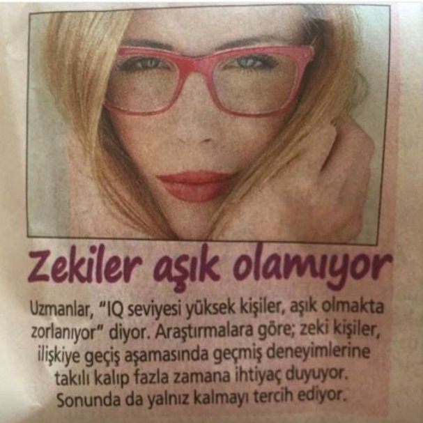 Ulan ben de diyorum neden aşık olamıyorum...