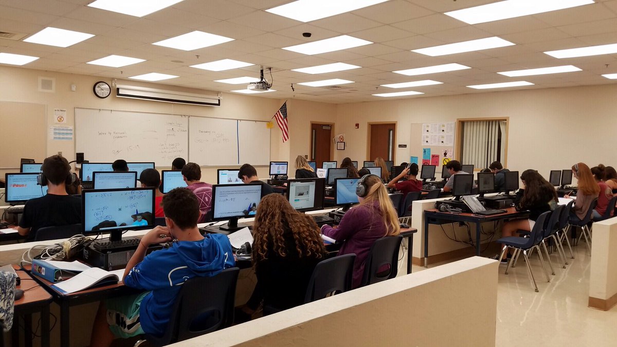 MathSdpbc's tweet image. WBH students working on #MathNation @WBRHS_Sommer @pbcsd #GrowingStrong @Diana__Snider