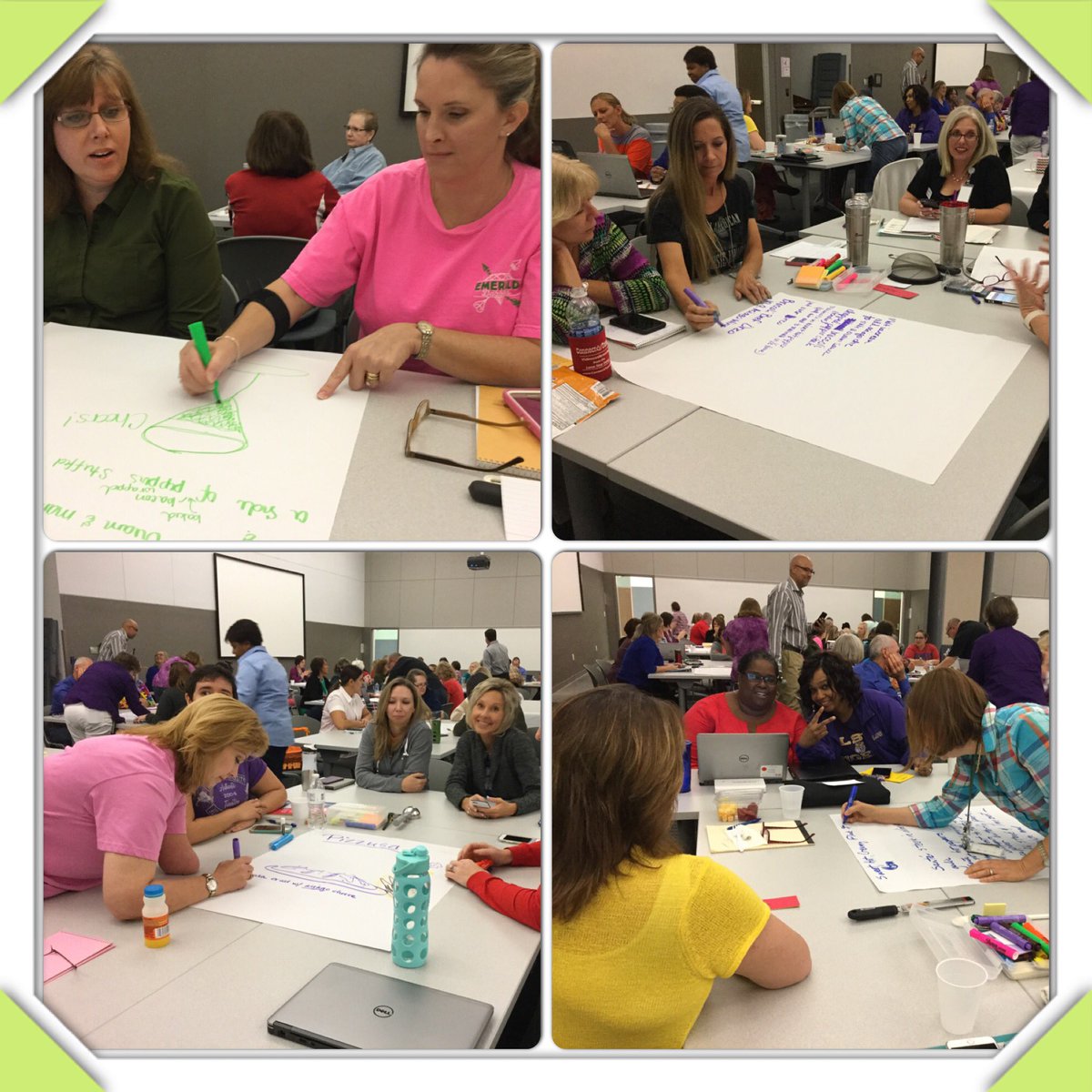 ESCRegion11's tweet photo. We're cookin' in our own version of Chopped. A few ingredients, so many menus created! #ESC11energy https://t.co/IkmZrRwXBP