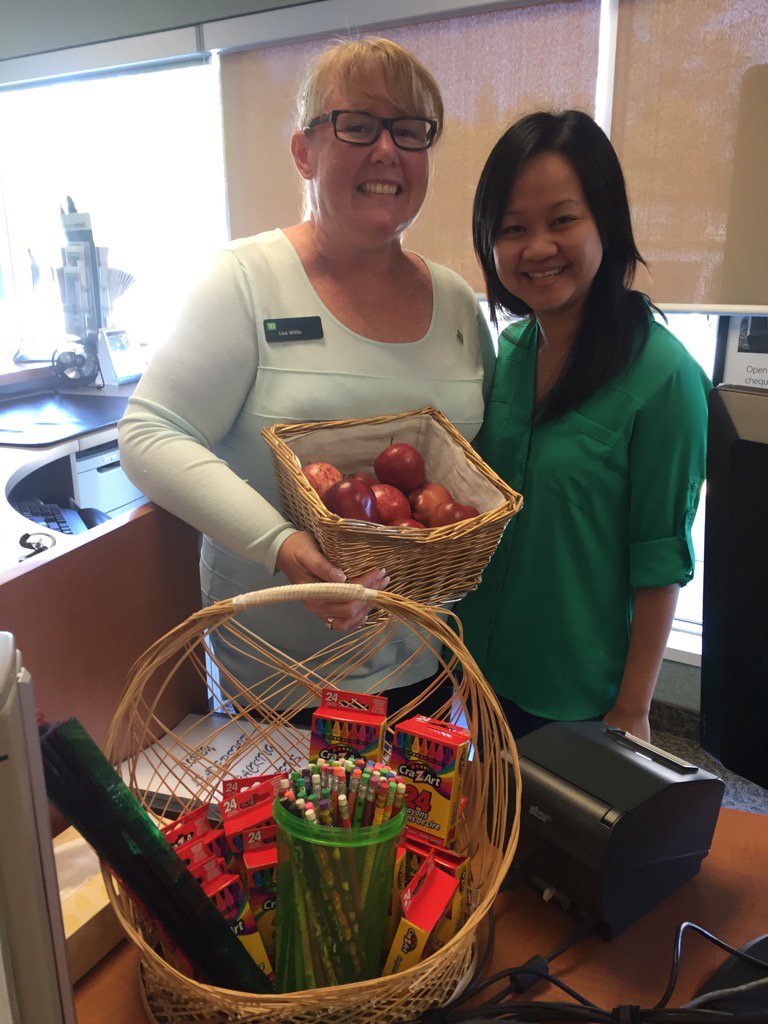 Celebrating Back To School at TD Memorial! @matthopfner @_chaudang_ @RussAnderson_TD