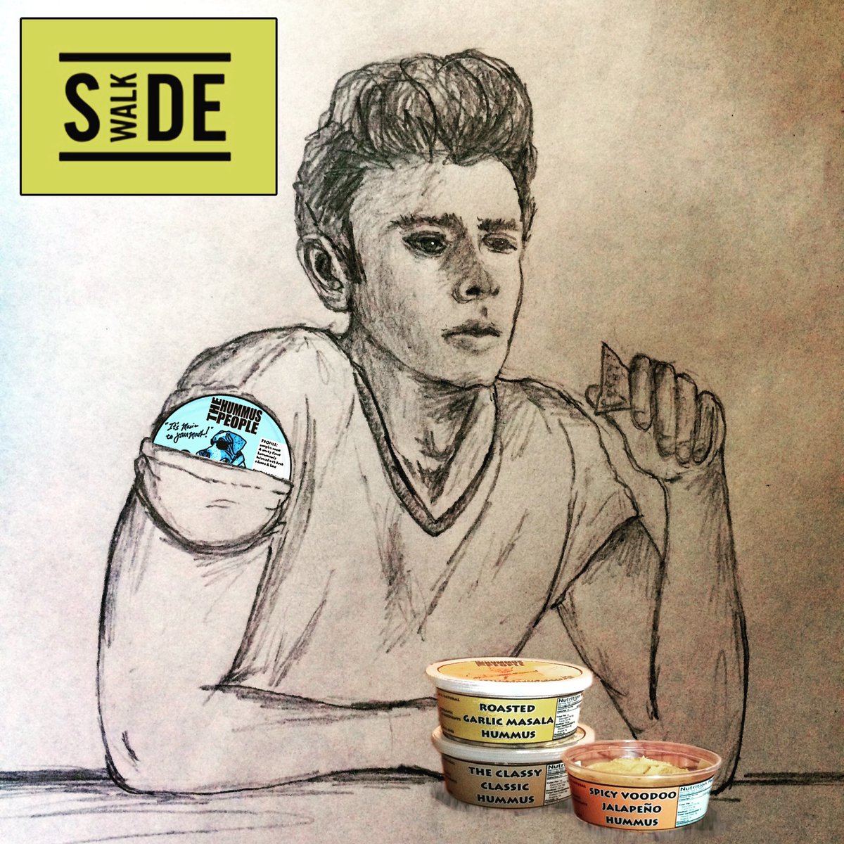 TheHummusPeople's tweet photo. Pack a container of hummus in your sleeve and check out some awesome films @sidewalkfilm this weekend! #proudsponser https://t.co/gKKPhbJLrg
