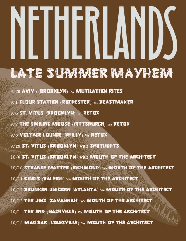 .<a href="/nethrock/">NETHERLANDS</a> #Audubon is out today on CD &amp; #vinyl! Pick up a copy from the band at one of their upcoming gigs!