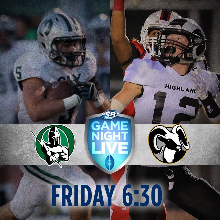 BySeanWalker's tweet photo. HS football is back for Week 2. Join us tonight as @hhs_rams host @olympustitanFB on https://t.co/z6l2FjSk0Y. https://t.co/nMkgCL2pKU