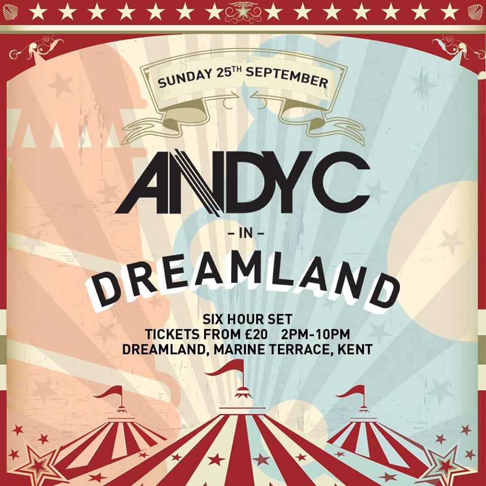 UniSoundProject's tweet image. Andy C hits Dreamland for a massive Drum&apos;n&apos;Bass 6 hour set! 

Tickets are flying out!

bit.ly/2bvczzi