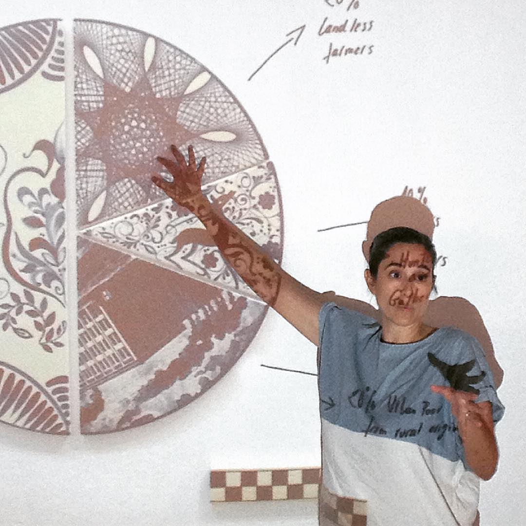 Asunción Molinos presenting 'Hunger, A Man-Made Object' right now at The #EmpireRemains Shop