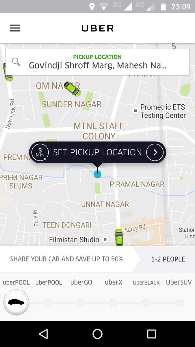 pritamr's tweet image. @Uber_India there are 2 UberPool tabs showing on the app. What&apos;s wrong? @Uber #bug #uberbug