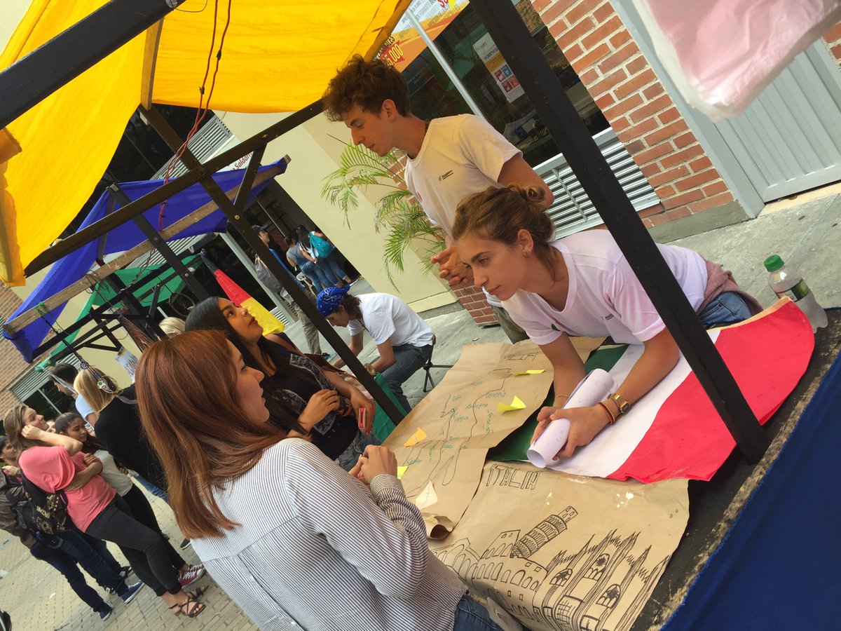 SharingGoals's tweet photo. #GlobalVillage en el @tecdeantioquia #SharingGoals ¡Ven y comparte con nosotros! https://t.co/5YqNonyhG9