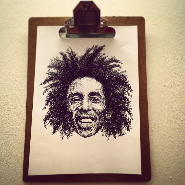 bobmarley's tweet image. Art is a lesson in life, so take notes. 🎨 by Marilena Hamm