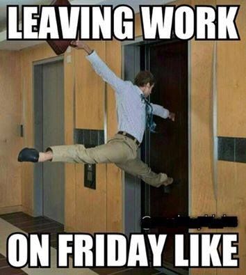 #FridayFeeling I know we are all ready... Don't try and act like you aren't! :) Have a great weekend! :)