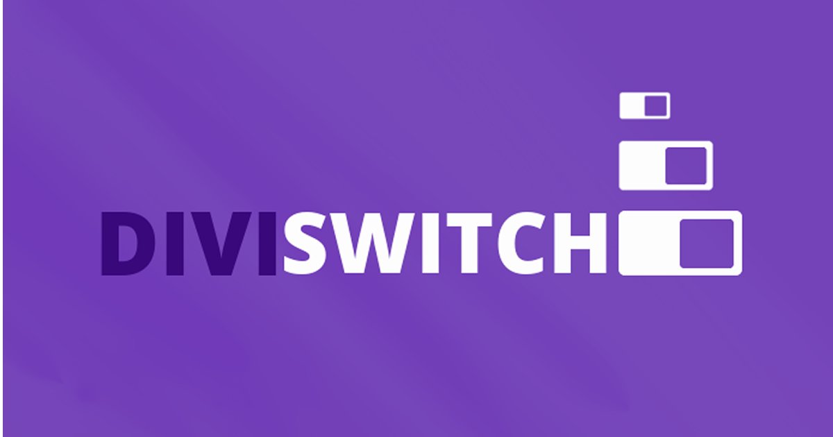 genoq's tweet image. #DiviPlugins: Divi Switch has 50+ new options giving you no fewer than 100 customizations buff.ly/2aK5k5Z