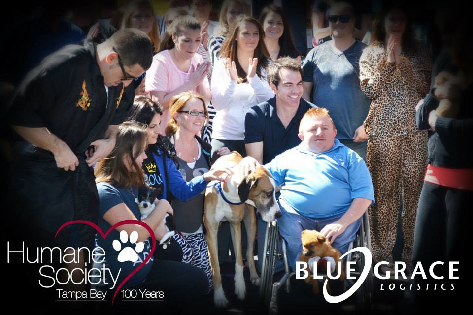 MyBlueGrace's tweet photo. .@MyBlueGrace loves our @HumaneTampaBay. Share the love on #NationalDogDay #BGDogs https://t.co/HMRsf1XCrF