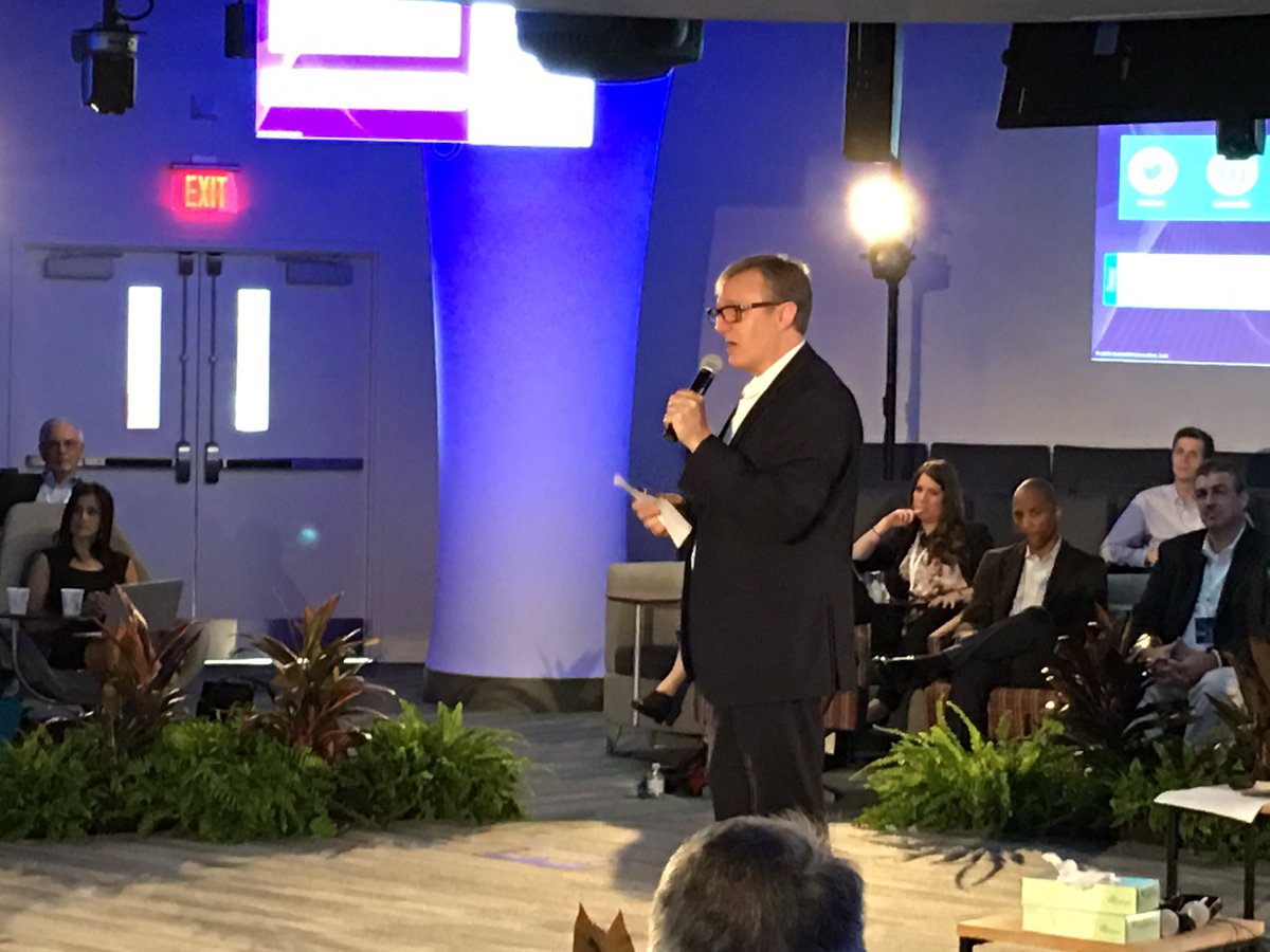 bkodzis's tweet photo. "A problem sufficiently understood is an opportunity."  @Chillier123   Closing an amazing event. #GWIcancer https://t.co/3Qr96hlPkC