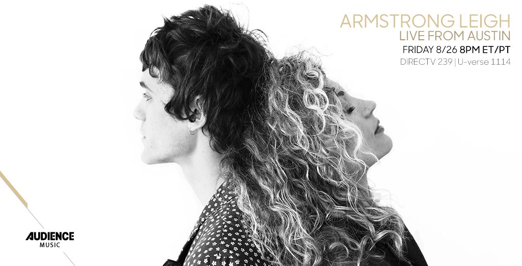 dame (@dame) on Twitter photo Tonight! Turn that dial to @AUDIENCEMusic for <a href="/Armstrong_Leigh/">Armstrong Leigh</a> Live from Austin Special at 8PM ET/PT. Tonight! Turn that dial to @AUDIENCEMusic for <a href="/Armstrong_Leigh/">Armstrong Leigh</a> Live from Austin Special at 8PM ET/PT.