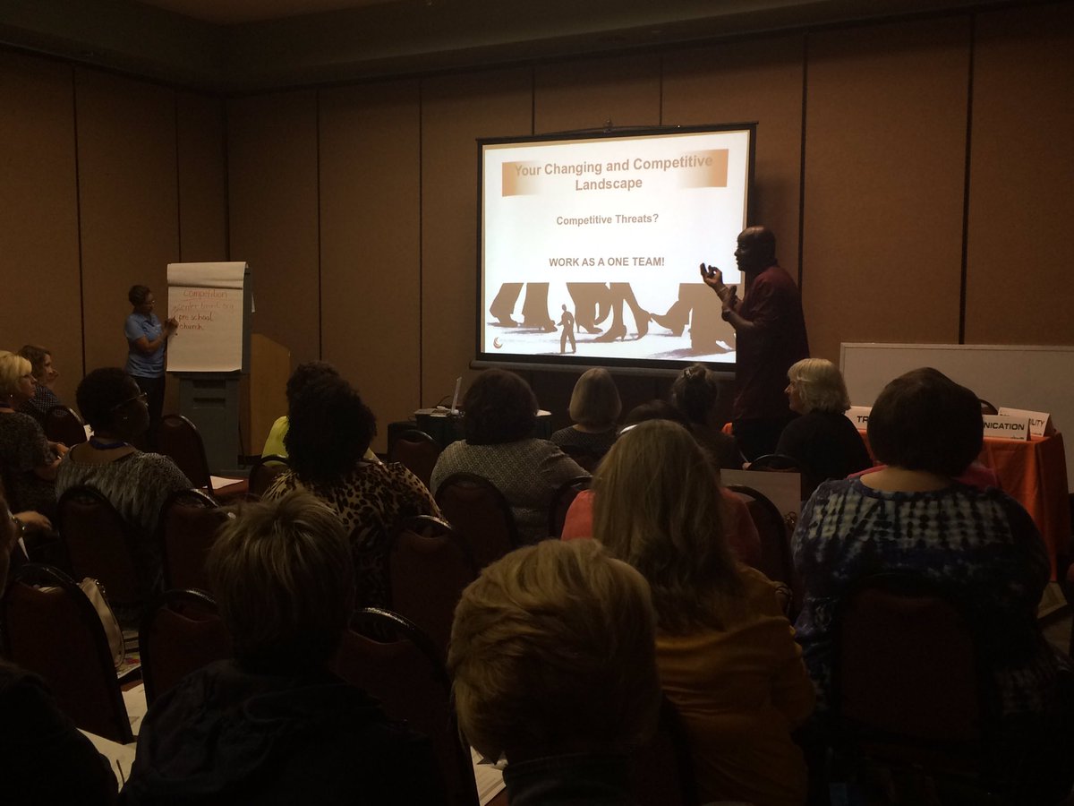 arhomevisiting's tweet photo. Sidney and Takisha Moncrief talking with #AR #homevisiting staff on leadership and team building skills! #AHVN2016 https://t.co/Vt68crrtPA