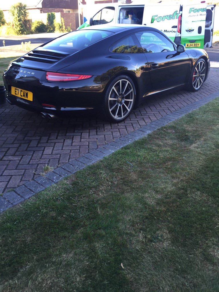 New car finally home and expertly cleaned by  @forefrontvalet &amp; huge thanks to guys at <a href="/junction9/">JCT9</a>  for a superb car