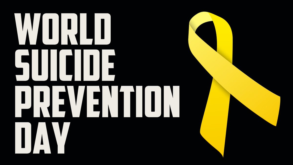 Do your part to share awareness as there could be someone close to you struggling #WorldSuicidePreventionDay