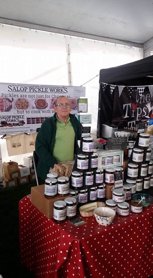 We are ready for Day 2 <a href="/Ludlowfoodfest/">Ludlow Food Festival</a> drop by to say hi, and try some great pickles!
