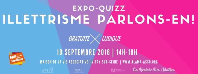 ALAMA_ORG's tweet image. Aujourd'hui à vitry expo quizz!!