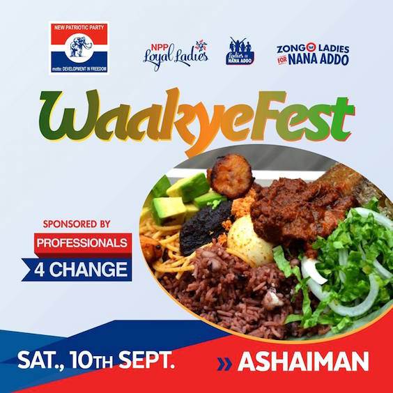 nsamanji's tweet image. One vote , one plate full of waakye #elections 2016